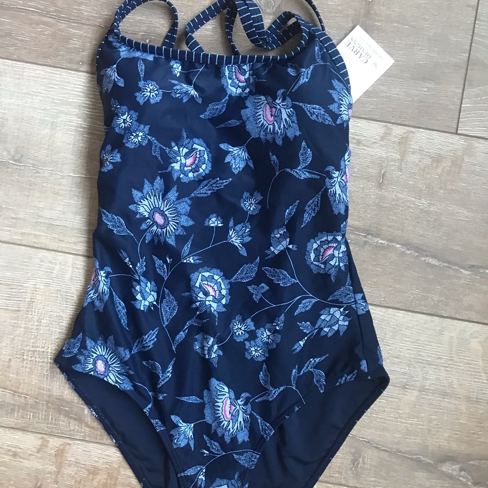 NWT Carve Designs one piece swim suit.